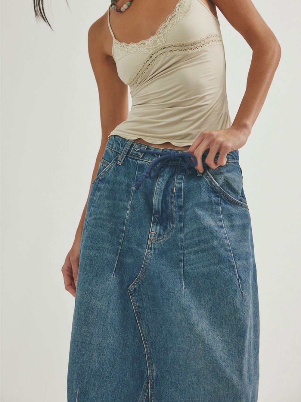 We The Free bittersweet barrel maxi skirt. NWOT. - Picture 3 of 10